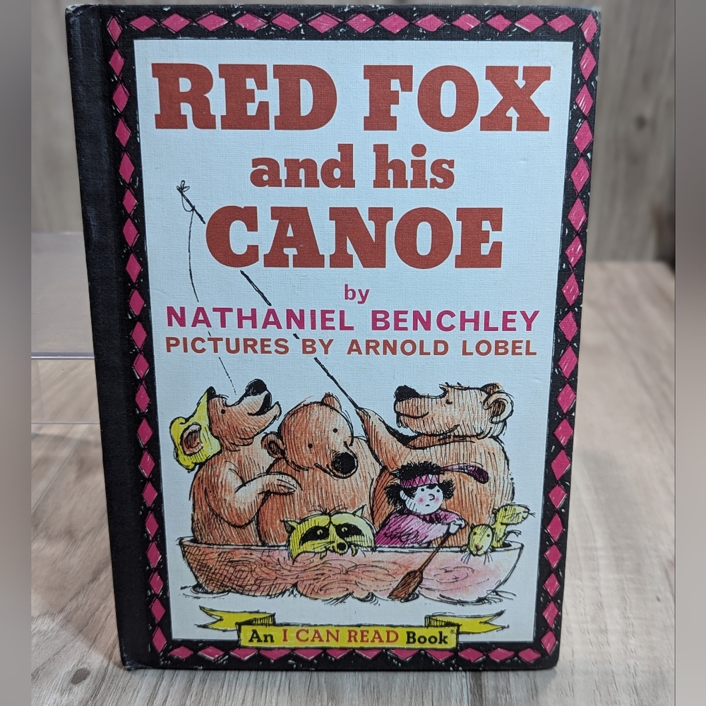 (4) I CAN READ BOOKS Vintage 60s 70s Red Fox Oscar Otter Small Pig Francis